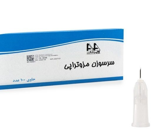 سر سوزن گیج 31 سفید رنگ با طول 13 میل و 7 میل